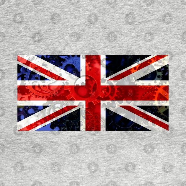 Flag of the United Kingdom - Gears by DrPen